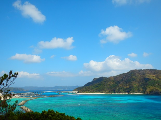 阿嘉島の眺め