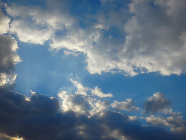 出港時の空