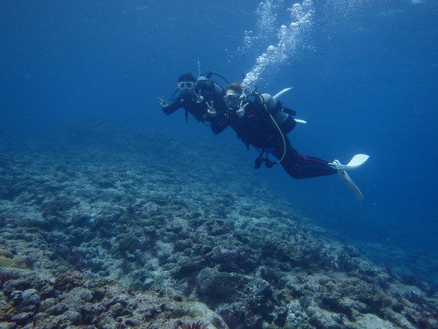 余裕の中性浮力